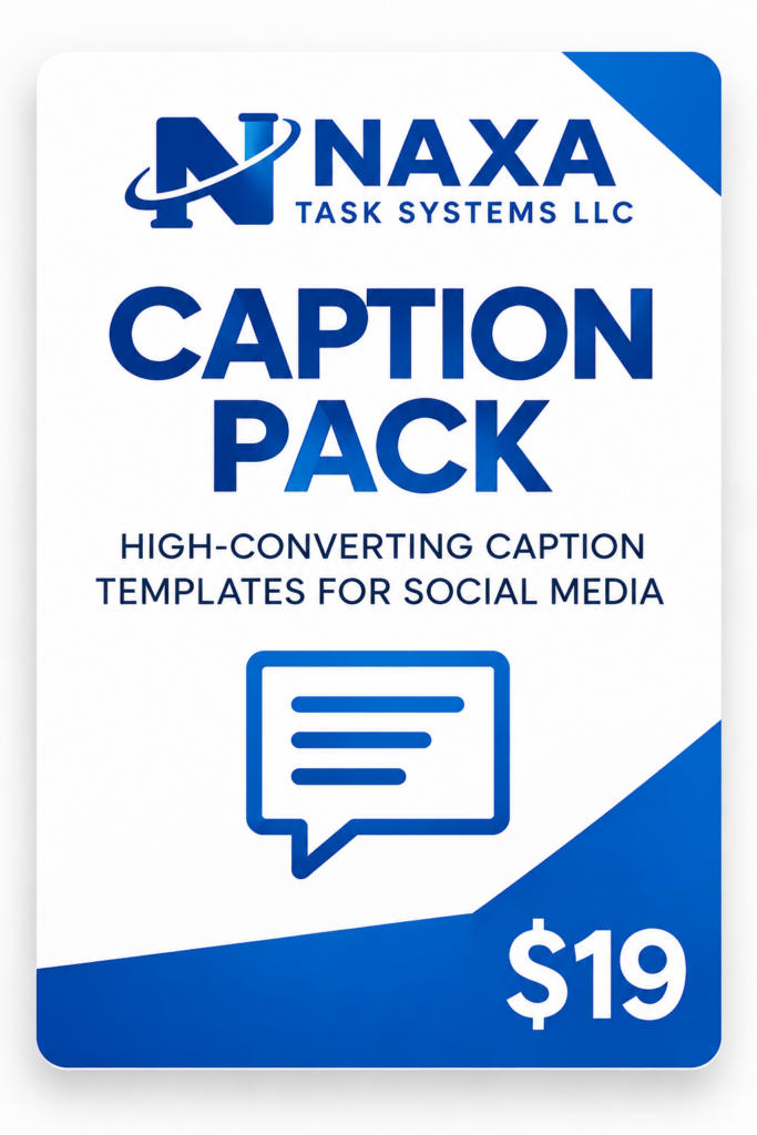 NAXA Caption Pack