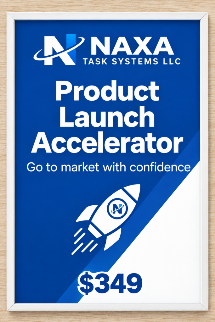 NAXA Product Launch Accelerator