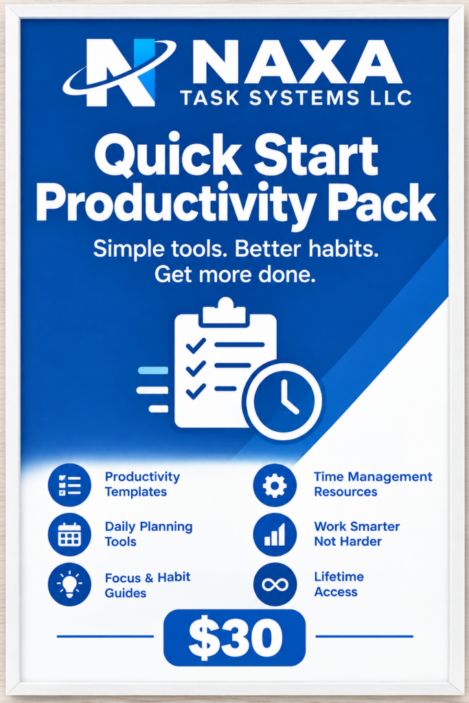 NAXA Quick Start Productivity Pack